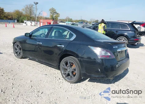 2014 Nissan Maxima 3.5 Sv z USA, uszkodzony, nr VIN 1N4AA5AP0EC908888